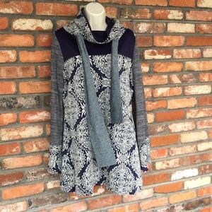 AbitArt Long Sleeve Dress By Vanessa Foglia